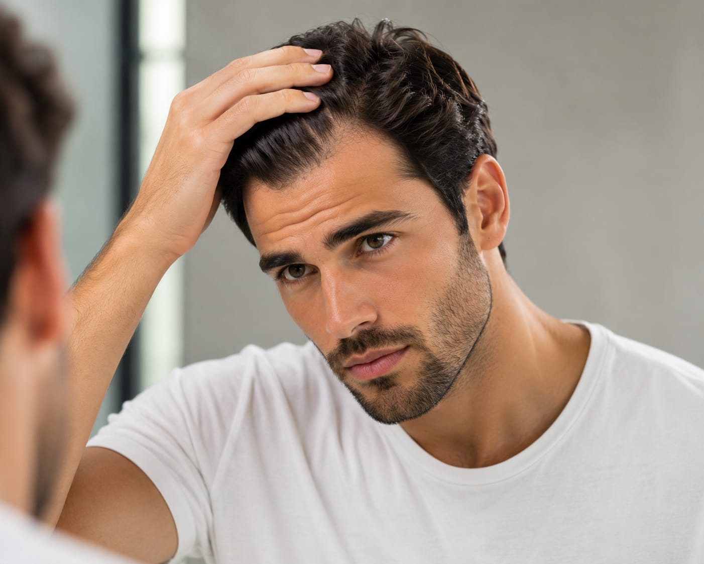 Vorher – vor Haartransplantation