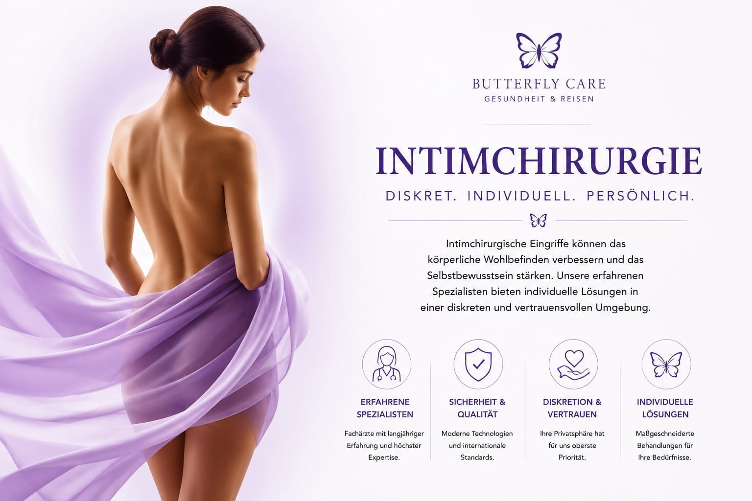 Intimchirurgie für Frauen – diskret, individuell, persönlich